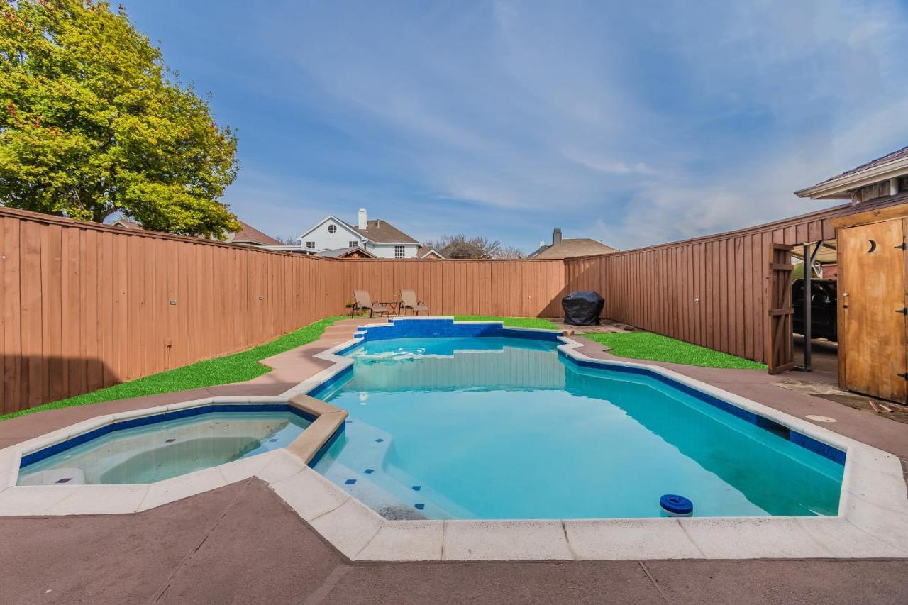 * *Astounding House **Perfect For Family And Friends , Pool , Hot Tub, & Game Room Allen Exterior photo